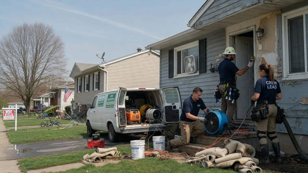 Flood Cleanup in Amberson, PA near me