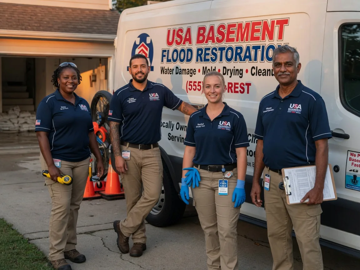 Basement Flood Cleanup company in Amberson, PA