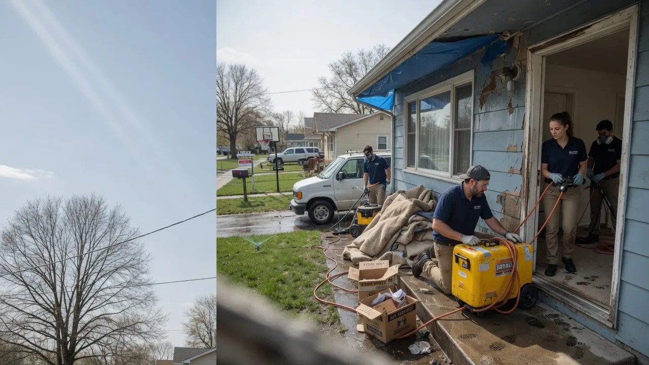 Basement Flood Cleanup in Amberson, PA near me